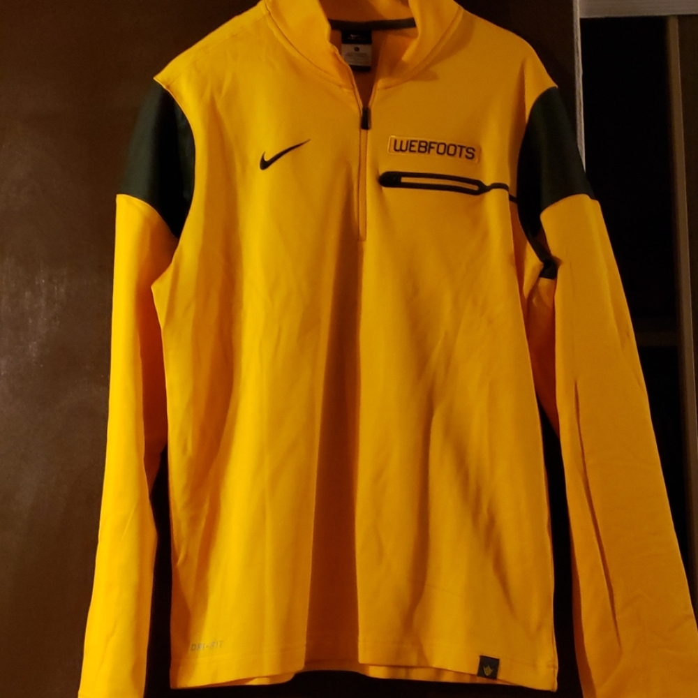 Oregon ducks side line 1/4 zip
